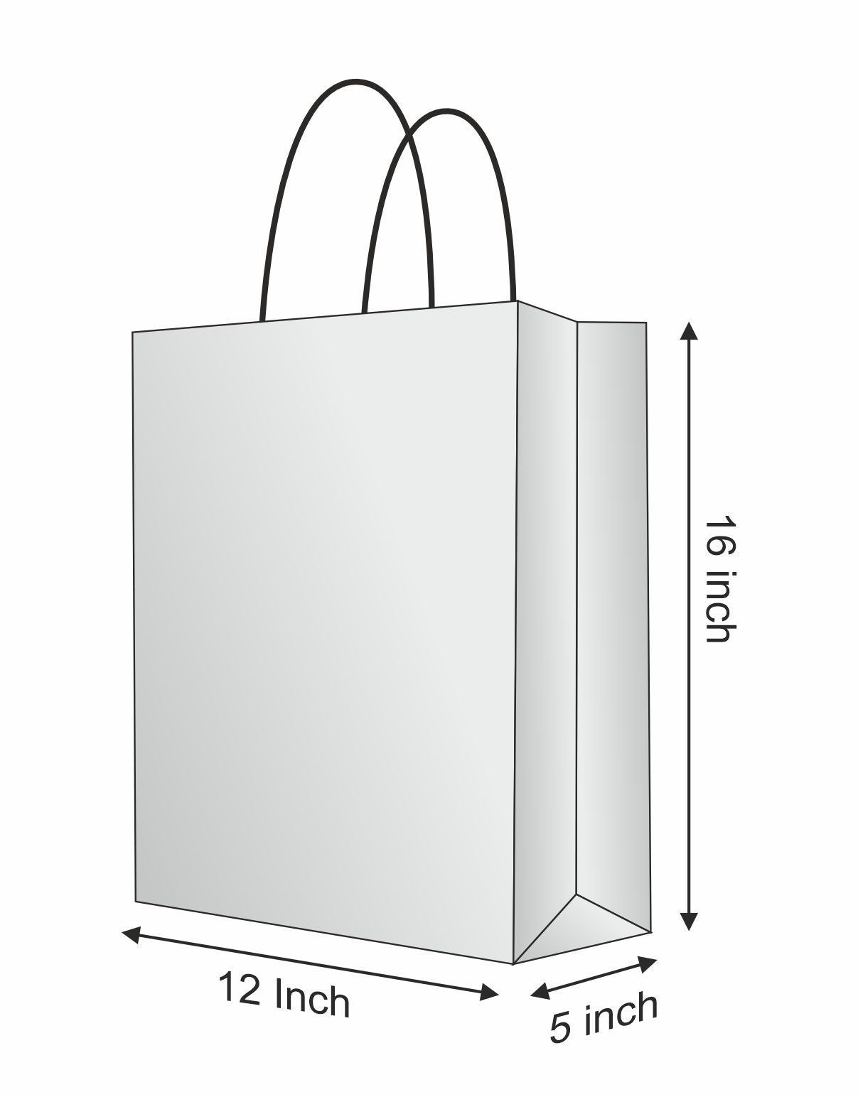 Customizable Golden Frame (Set of 5 Bags)
