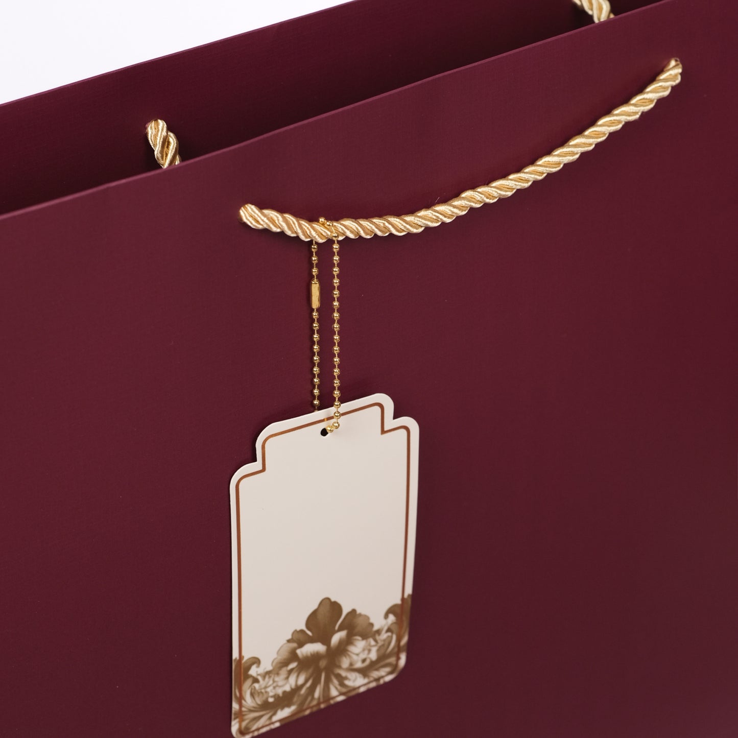 Golden Dust on Mulberry (Set of 5 Bags with 5 Gift Tags)