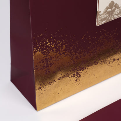 Golden Dust on Mulberry (Set of 5 Bags with 5 Gift Tags)