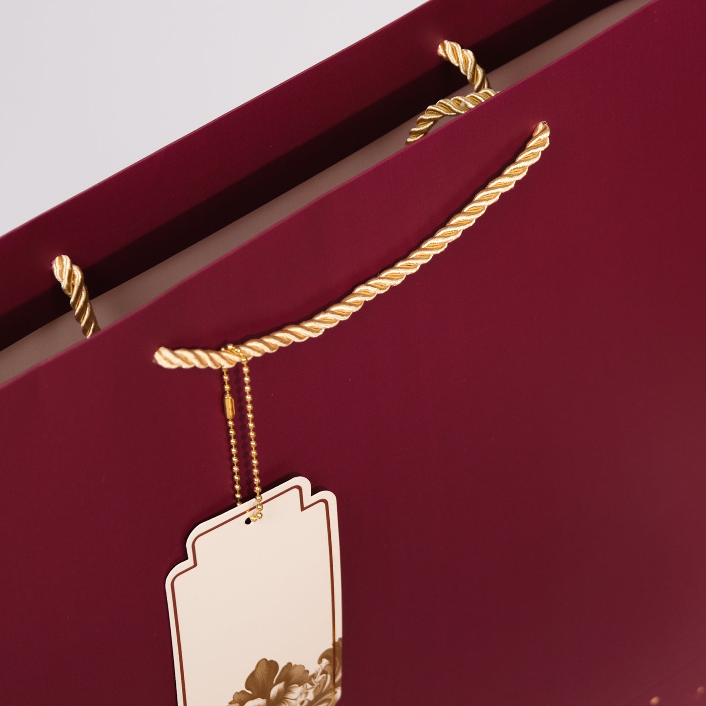 Golden Dust on Mulberry (Set of 5 Bags with 5 Gift Tags)