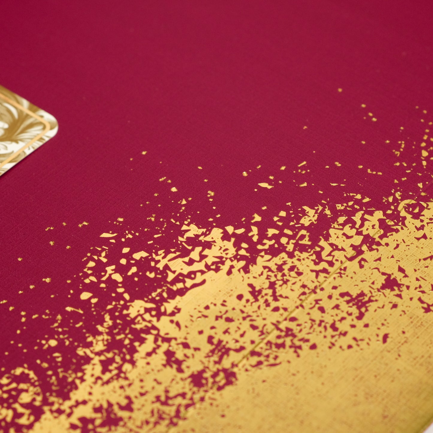 Golden Dust on Mulberry (Set of 5 Bags with 5 Gift Tags)