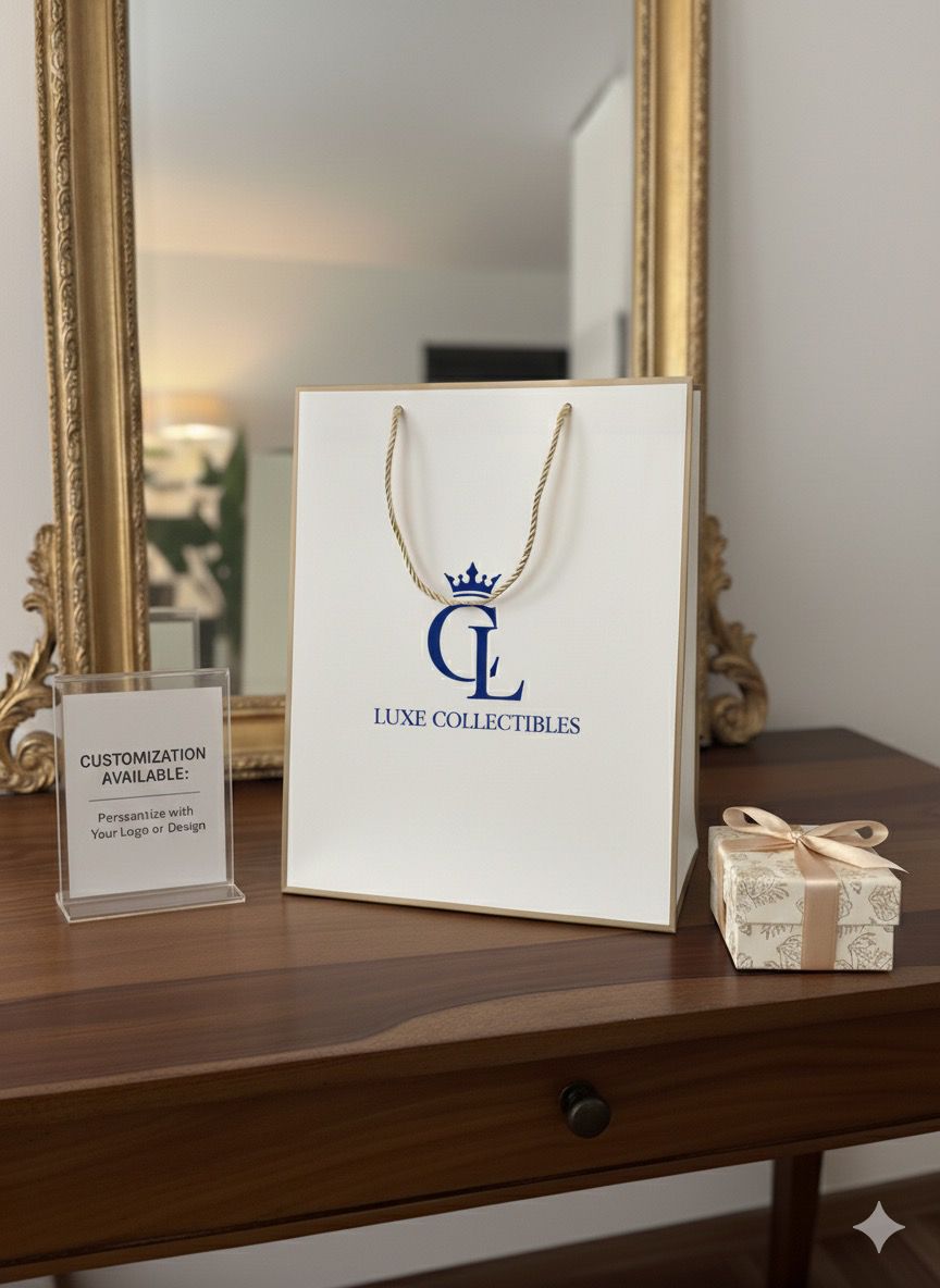 Customizable Golden Frame  (Set of 5 Bags)